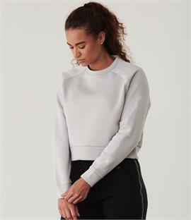 CLEARANCE - Tombo Ladies Cropped Sweatshirt